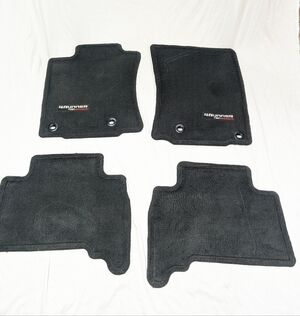 Toyota 4rRunner TRD Offroad Carpet Floor Matts OEM Front & Rear 2019-2023